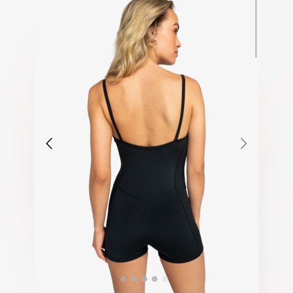 NWT Roxy women’s Kelia 7 black one piece suit- Technical Training One-Piece. XL - Picture 4 of 8